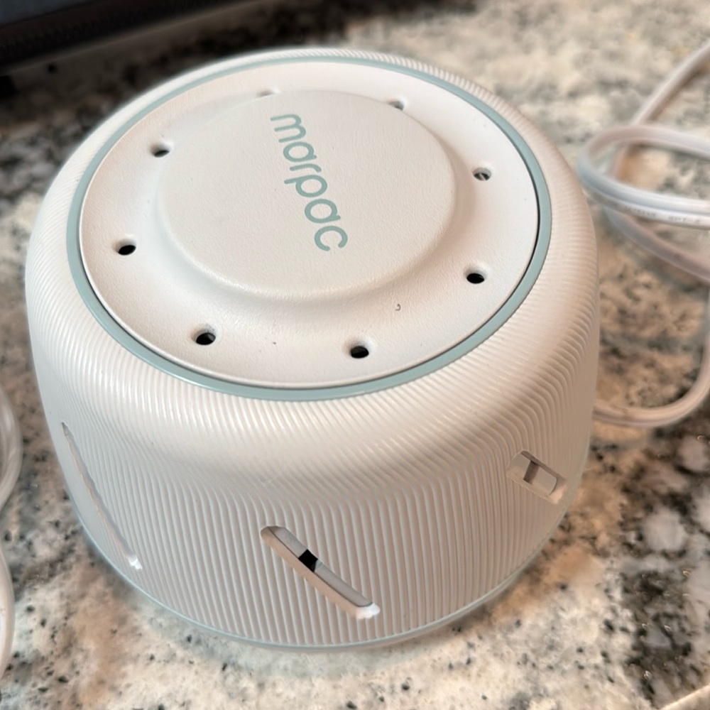 Marpac light blue sound machine